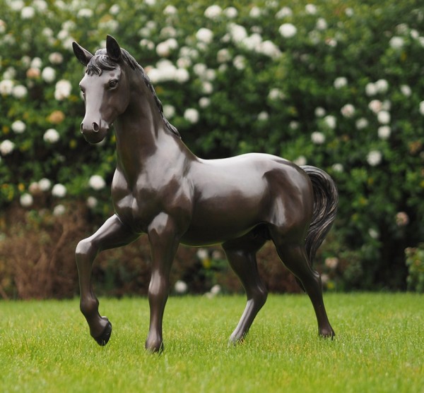 Pferd Lucian - Bronzefigur
