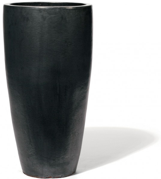Vaso Alto | Graphit Keramikkübel 