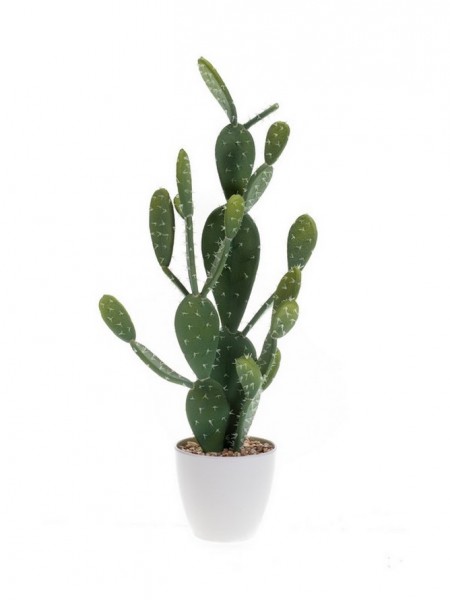 Kaktus opuntia 82 cm - Kunstpflanzen