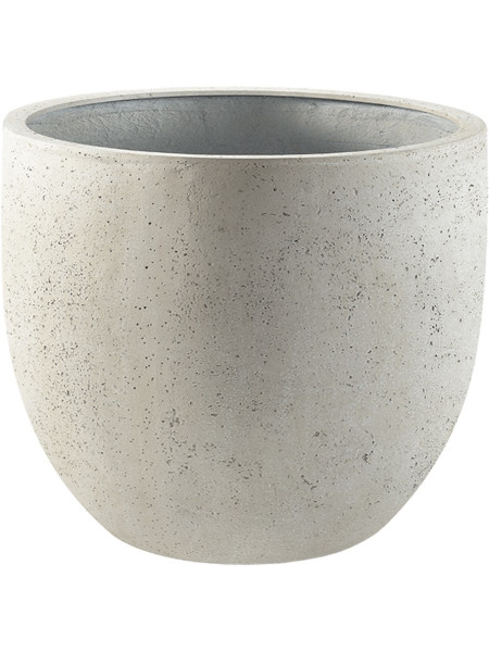 Grigio  New Egg Pot Antique White-concrete